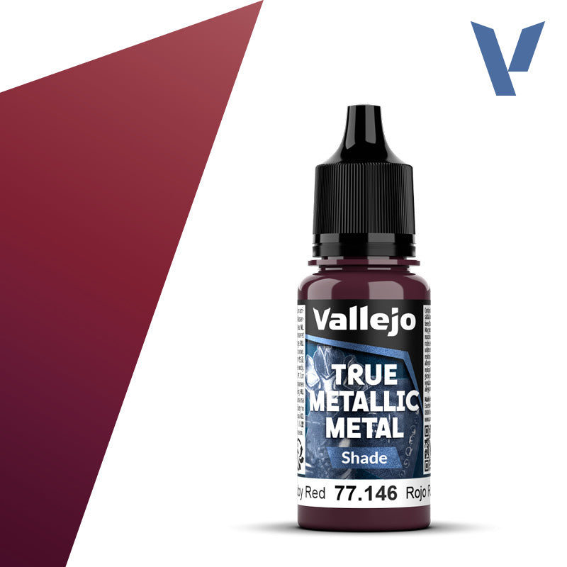 Vallejo - True Metallic Metal - Ruby Red (Shade)