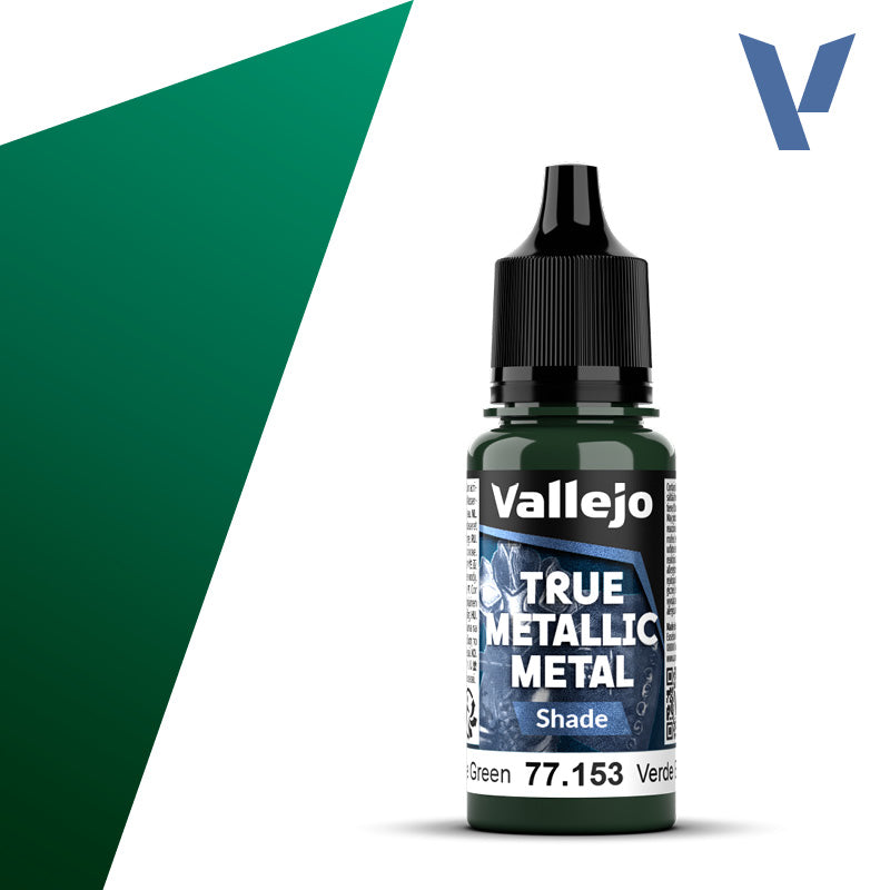 Vallejo - True Metallic Metal - Beetle Green (Shade)