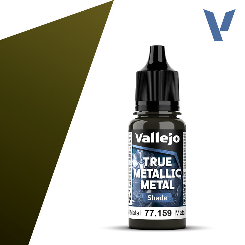 Vallejo - True Metallic Metal - Aged Metal (Shade)
