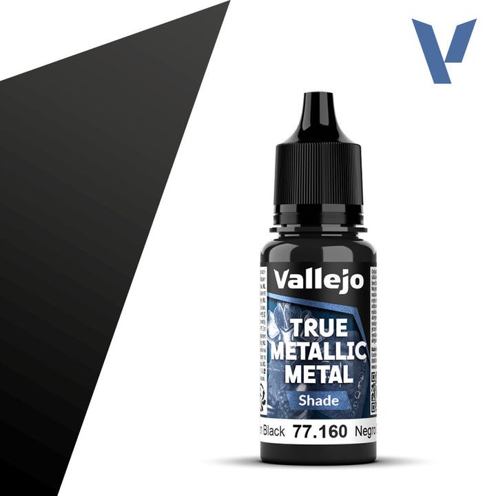 Vallejo - True Metallic Metal - Obsidian Black (Shade)
