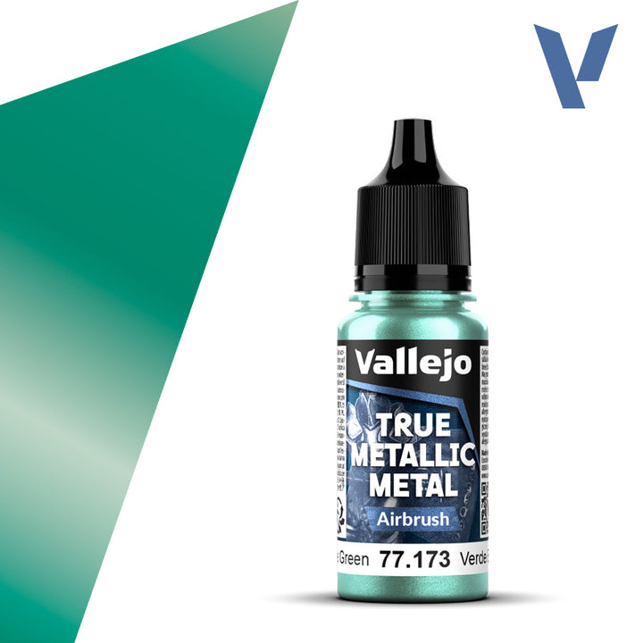 Vallejo - True Metallic Metal - Beetle Green (Airbrush)