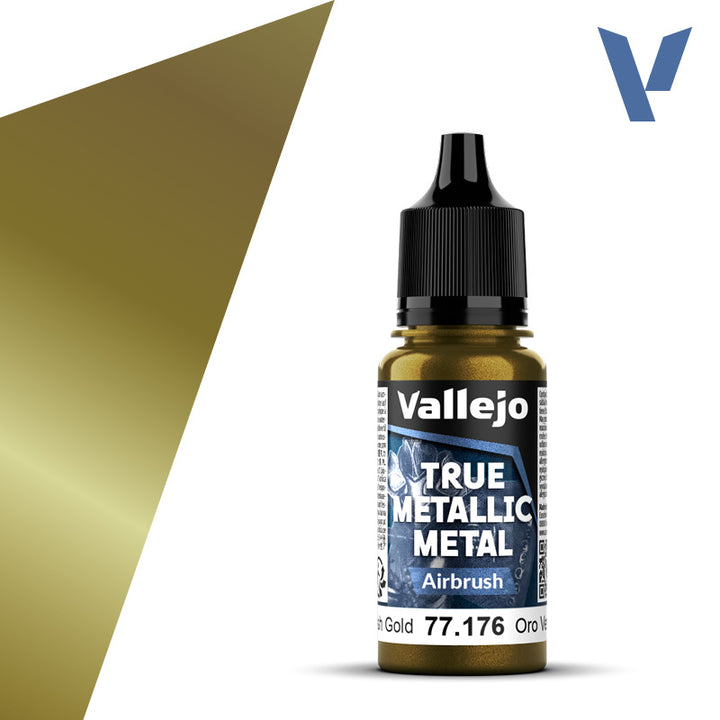 Vallejo - True Metallic Metal - Greenish Gold (Airbrush)