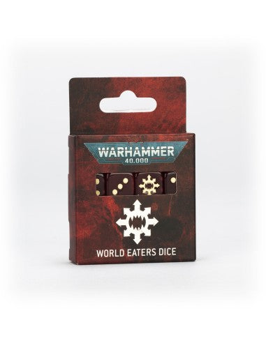 Warhammer: 40K - Dice - World Eaters