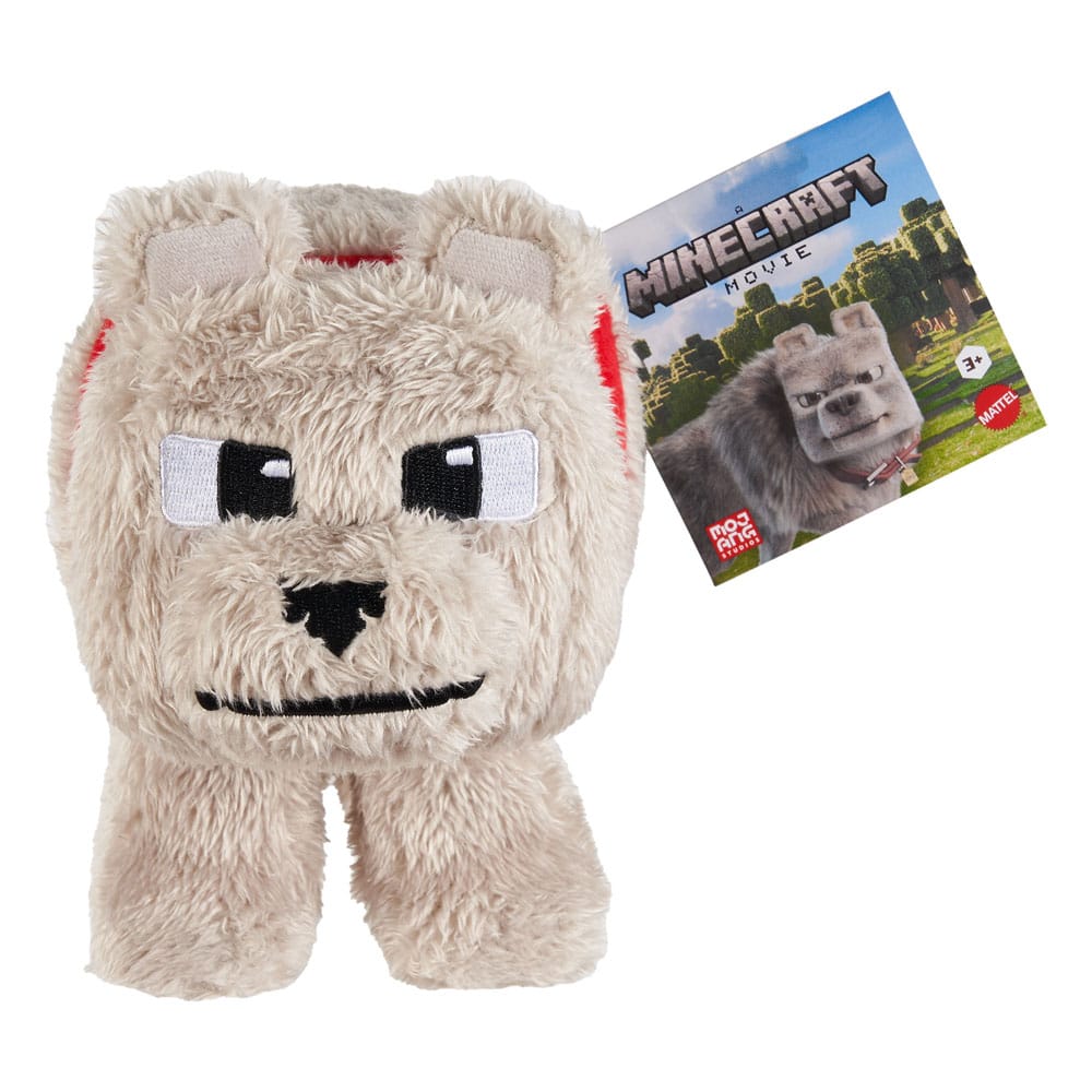 Minecraft Plush: Dennis The Wolf 20cm