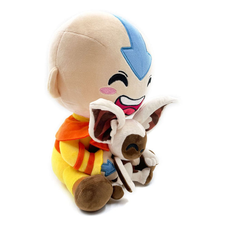 Plush Figure - Avatar: The Last Airbender - Aang & Momo 30cm