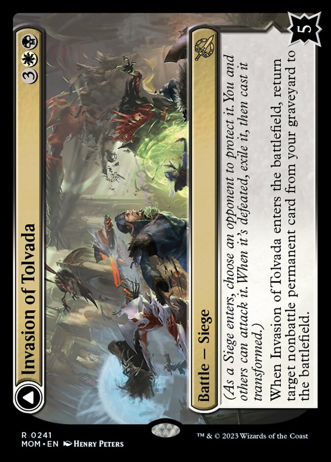 Invasion of Tolvada // The Broken Sky - Foil