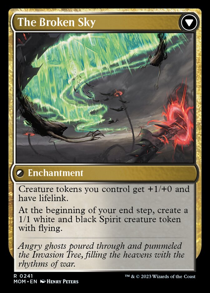 Invasion of Tolvada // The Broken Sky - Foil