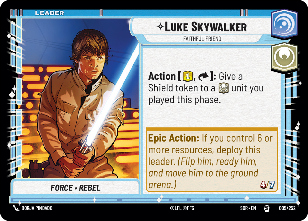 Luke Skywalker, Faithful Friend