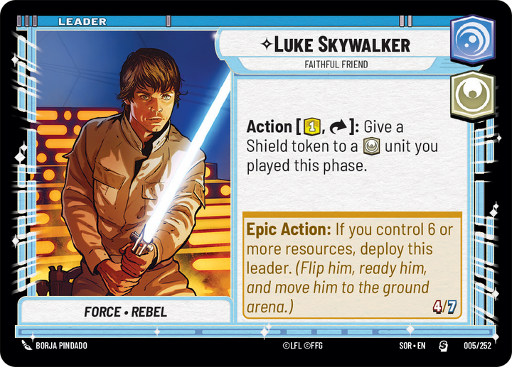 Luke Skywalker, Faithful Friend