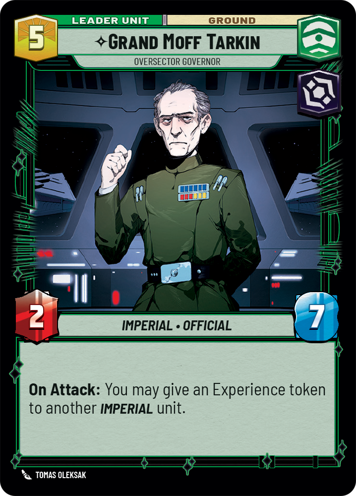 Grand Moff Tarkin, Oversector Governor