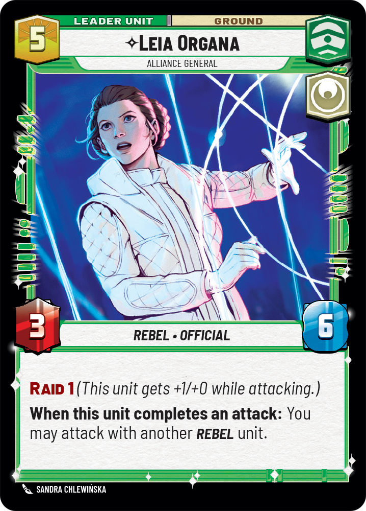 Leia Organa, Alliance General