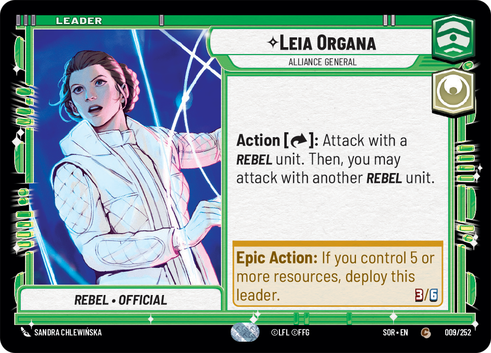 Leia Organa, Alliance General