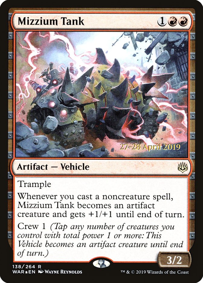 Mizzium Tank - Foil