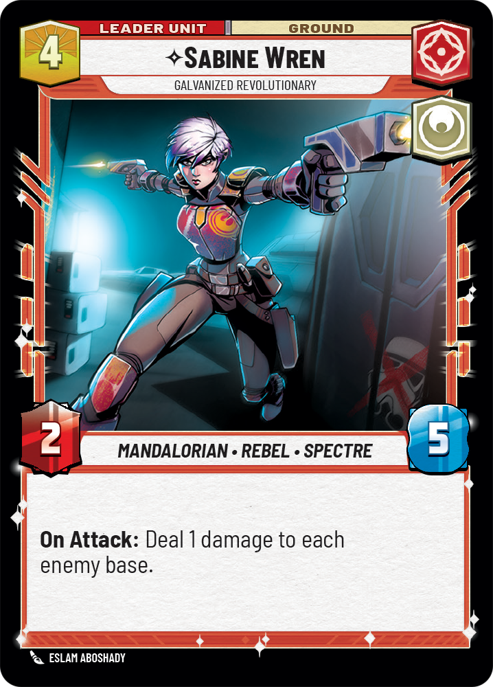 Sabine Wren, Galvanized Revolutionary