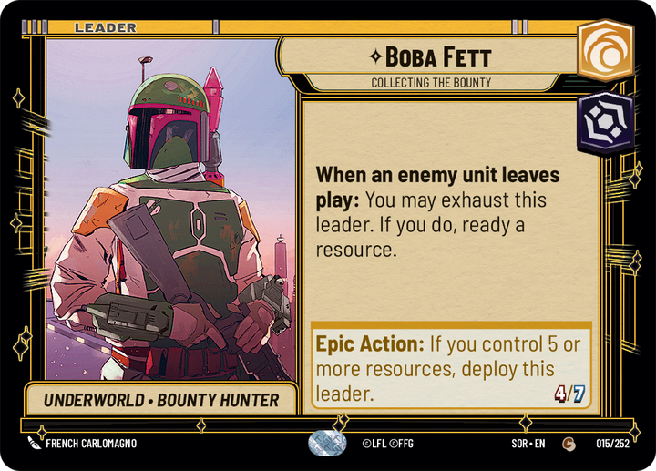 Boba Fett, Collecting the Bounty