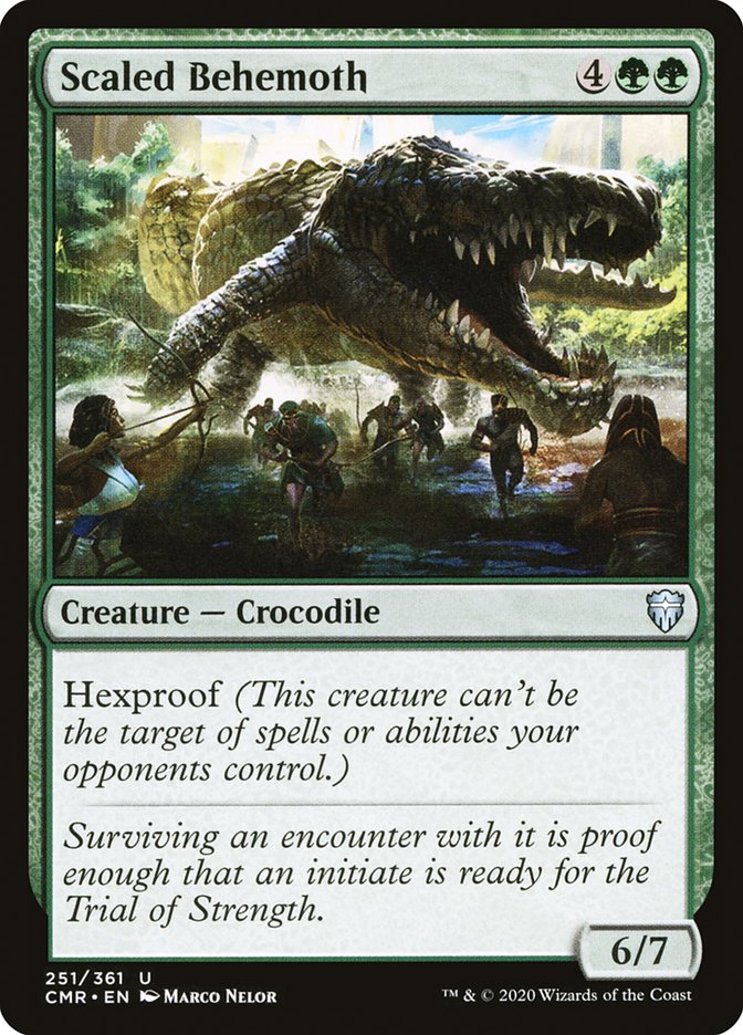 Scaled Behemoth - Foil