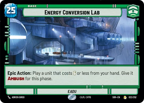 Energy Conversion Lab, Eadu