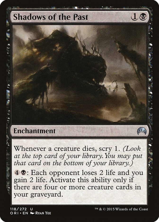 Shadows of the Past - Foil