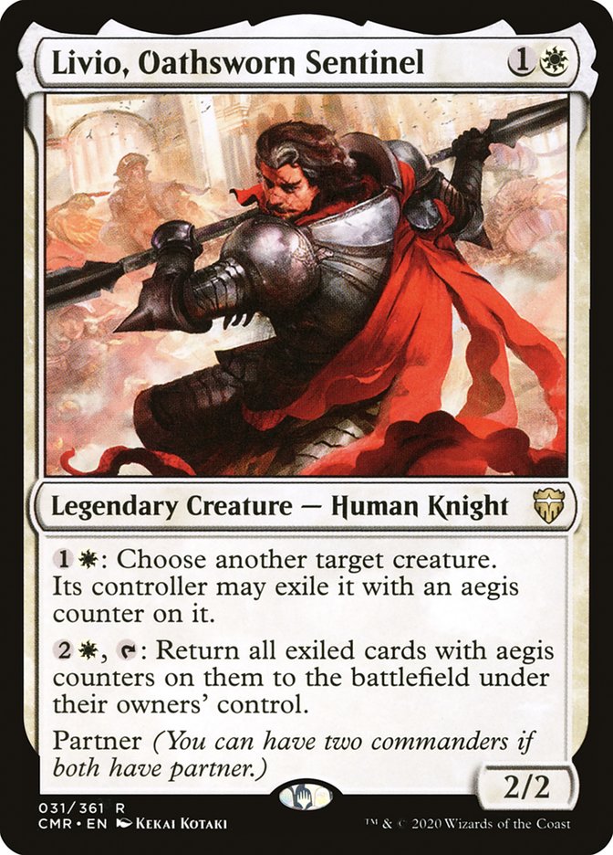 Livio, Oathsworn Sentinel - Foil