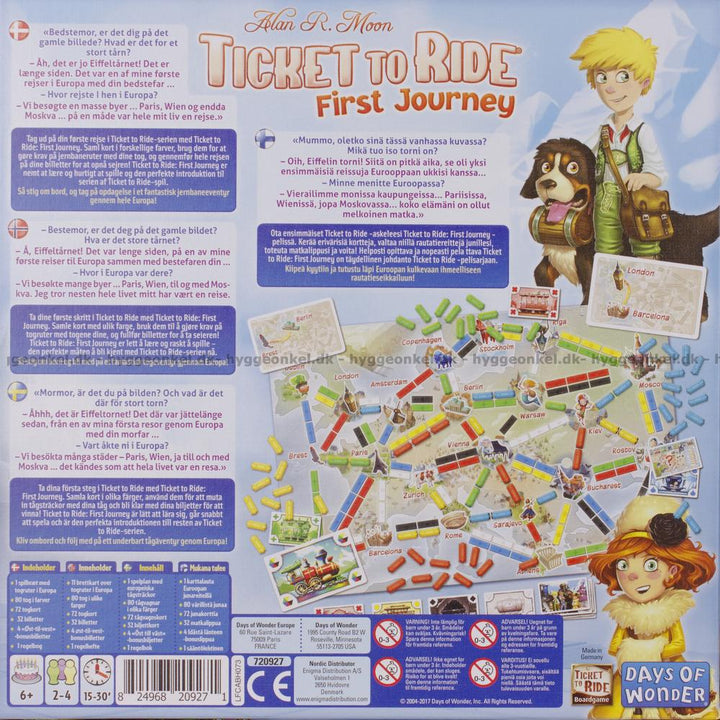 Ticket To Ride - First Journey (Nordic)