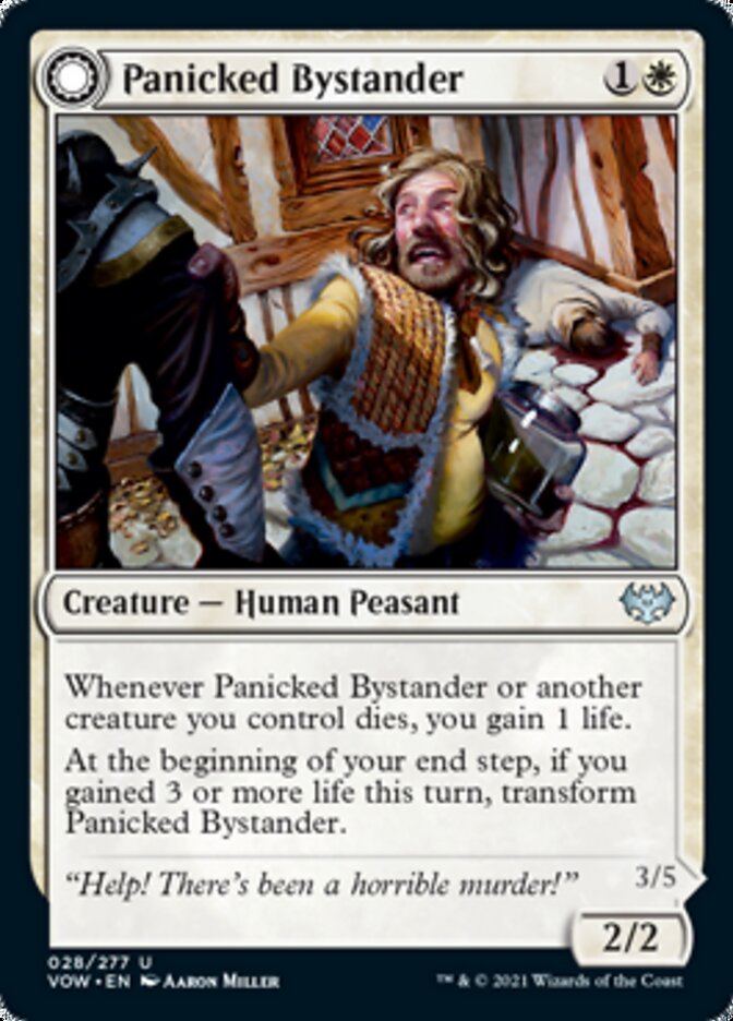 Panicked Bystander // Cackling Culprit - Foil