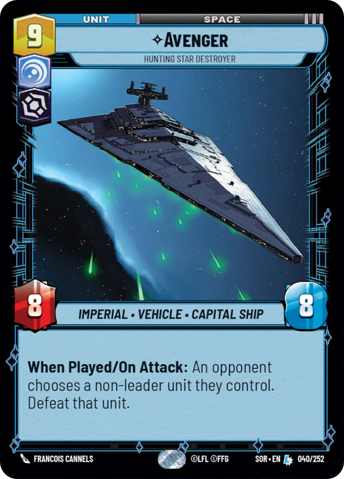 Avenger, Hunting Star Destroyer