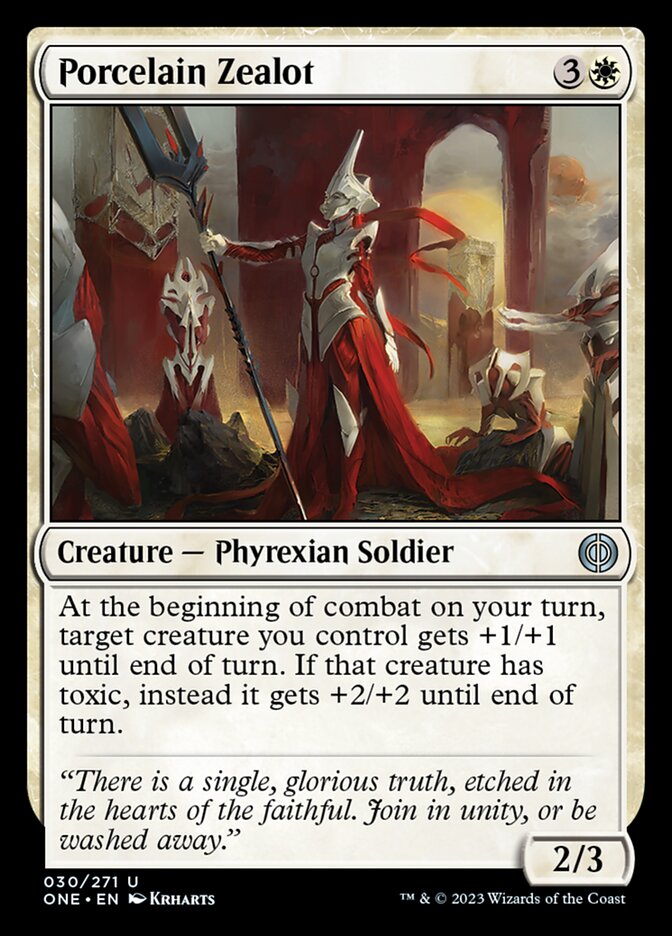 Porcelain Zealot - Foil