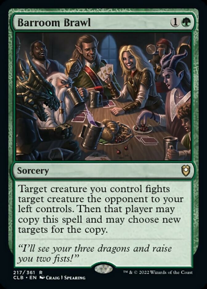 Barroom Brawl - Foil