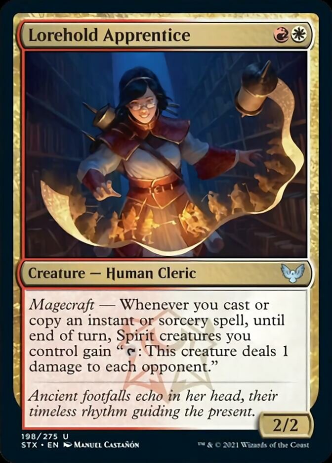 Lorehold Apprentice - Foil