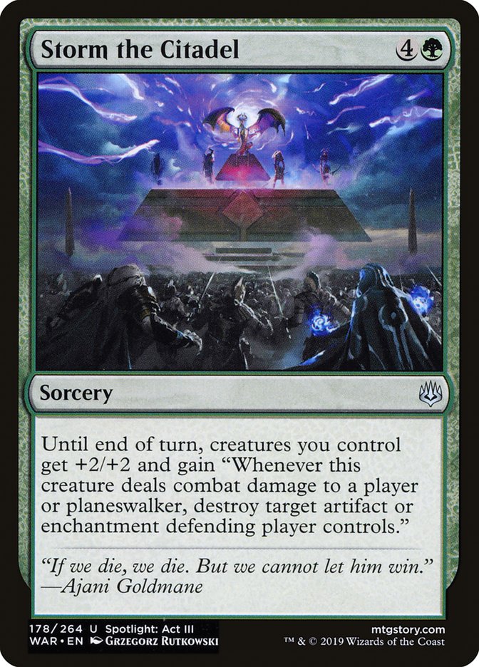 Storm the Citadel - Foil