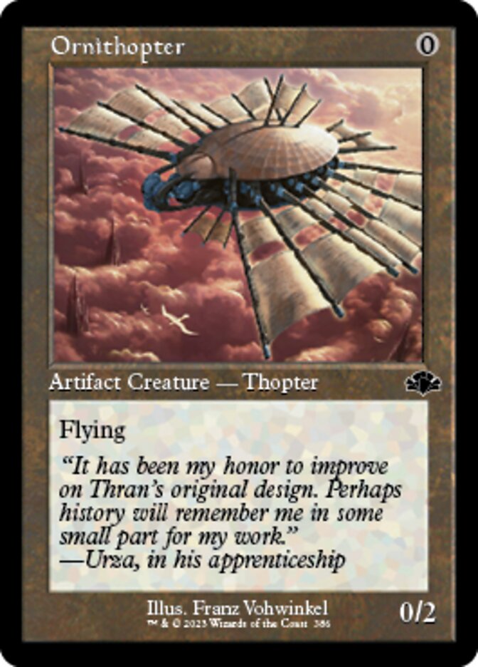 Ornithopter - Foil