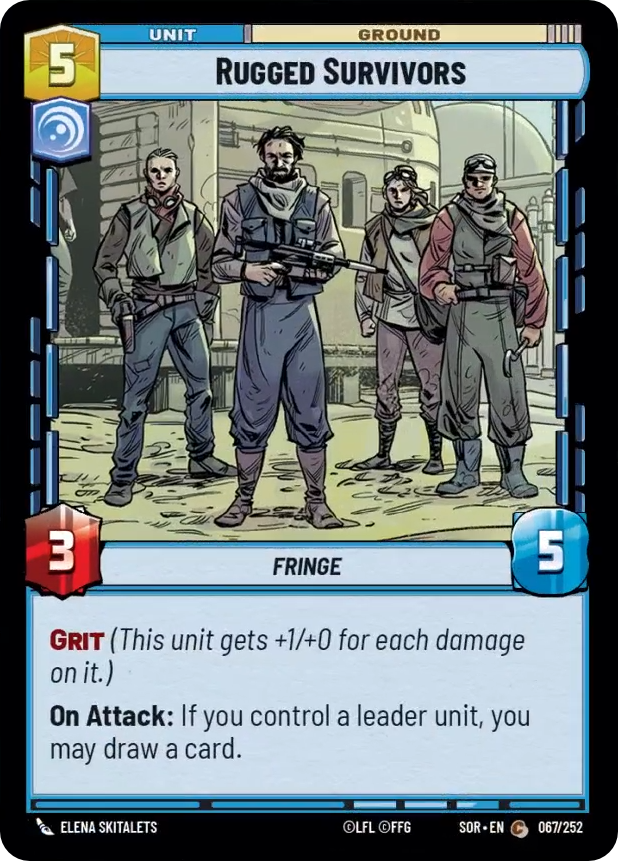 Rugged Survivors - Foil