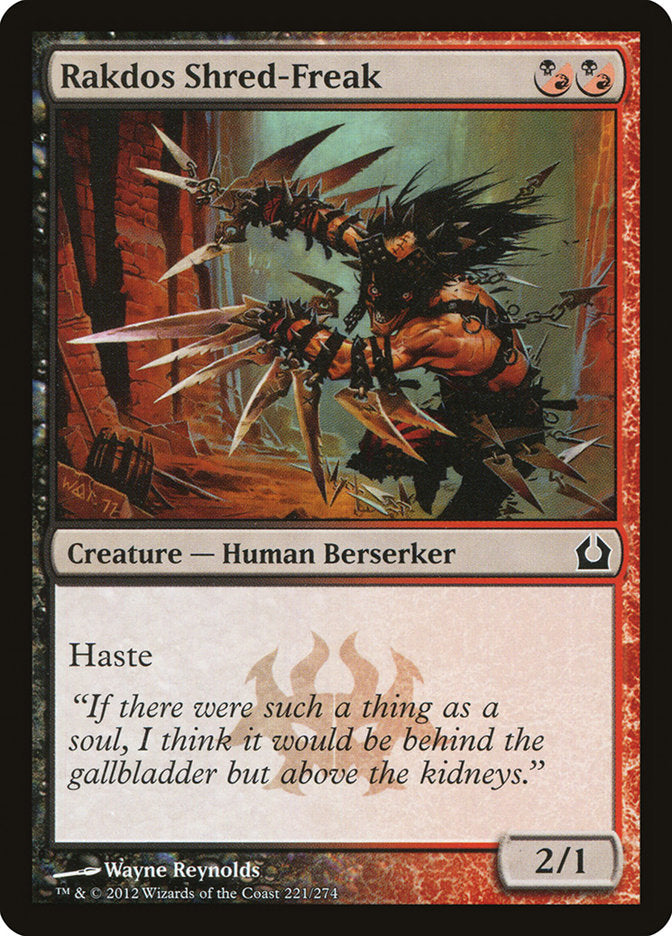 Rakdos Shred-Freak - Foil