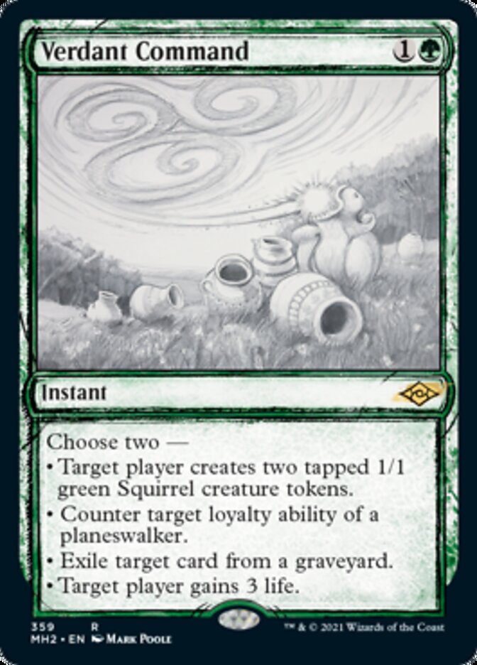 Verdant Command - Foil