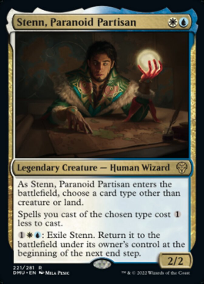 Stenn, Paranoid Partisan - Foil