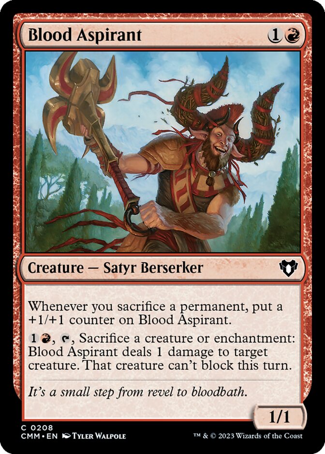 Blood Aspirant - Foil