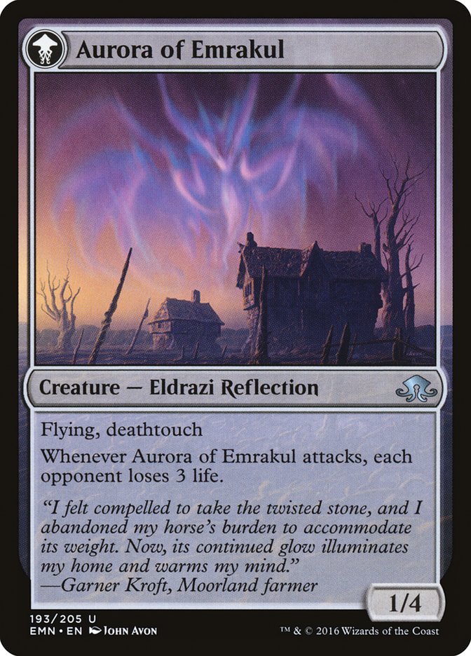 Cryptolith Fragment // Aurora of Emrakul - Foil