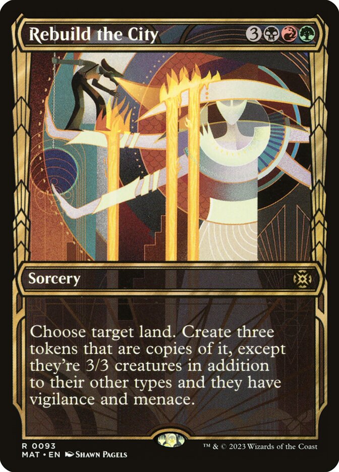 Rebuild the City - Foil