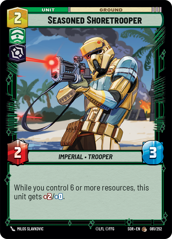 Seasoned Shoretrooper - Foil