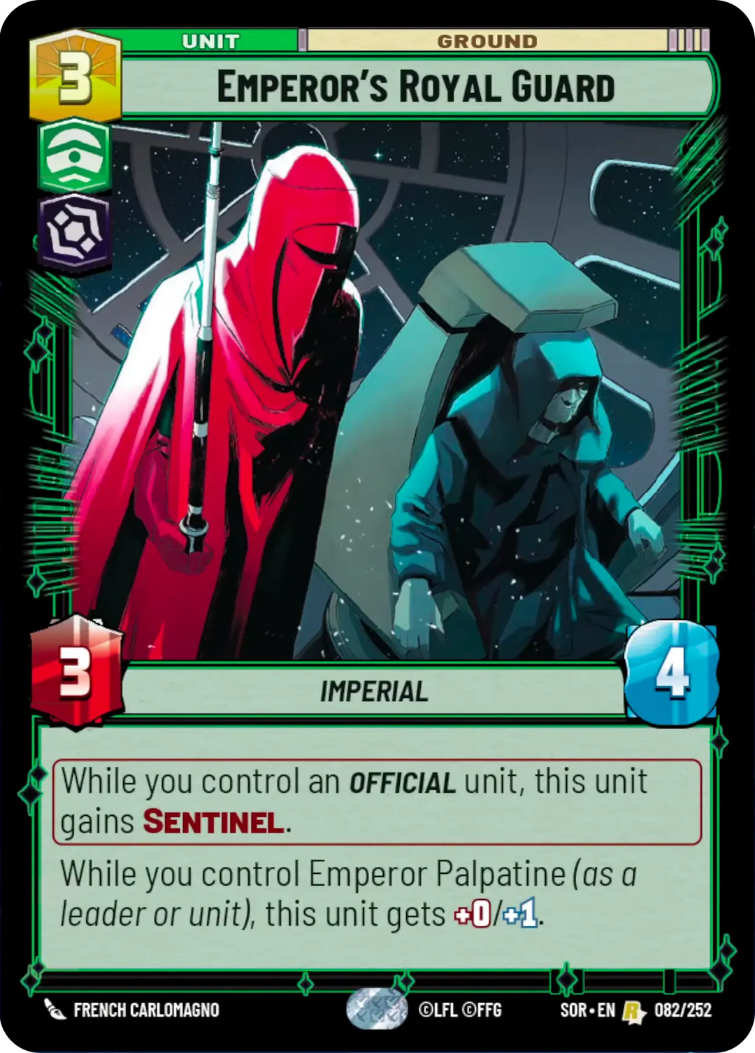 Emperor's Royal Guard - Foil