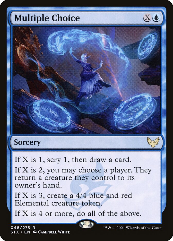 Multiple Choice - Foil