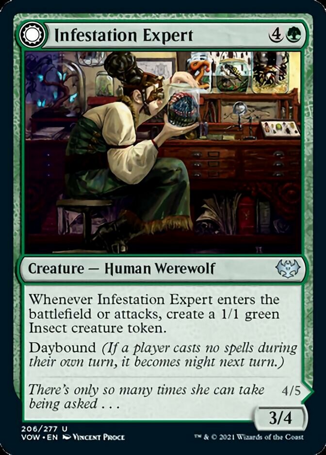 Infestation Expert // Infested Werewolf - Foil