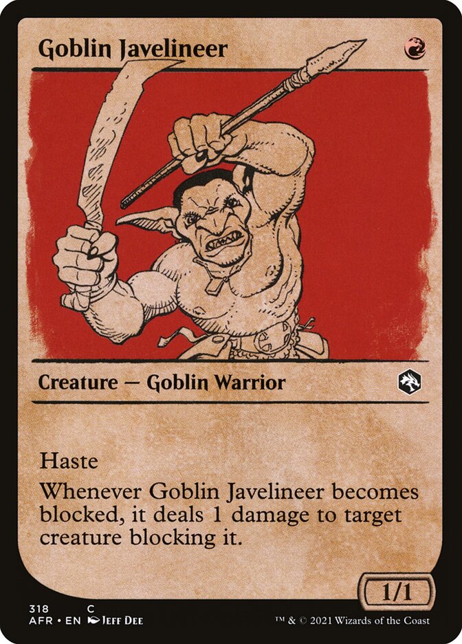 Goblin Javelineer - Foil