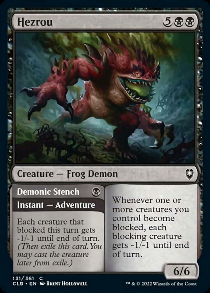 Hezrou // Demonic Stench - Foil