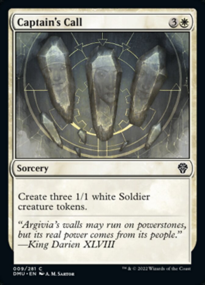 Captain's Call - Foil