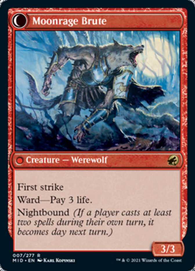 Brutal Cathar // Moonrage Brute