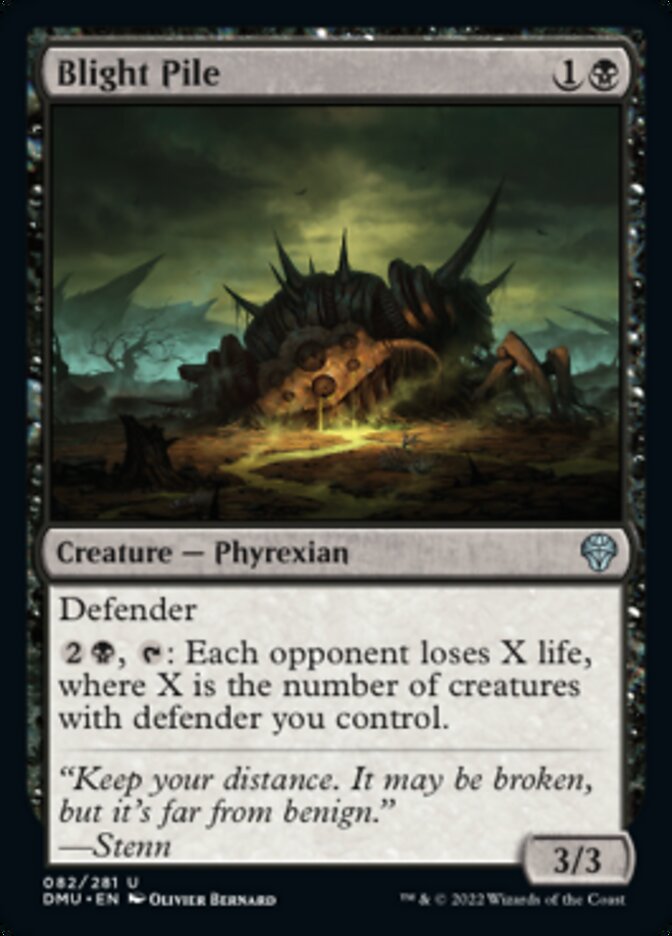 Blight Pile - Foil