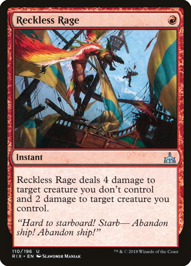 Reckless Rage - Foil
