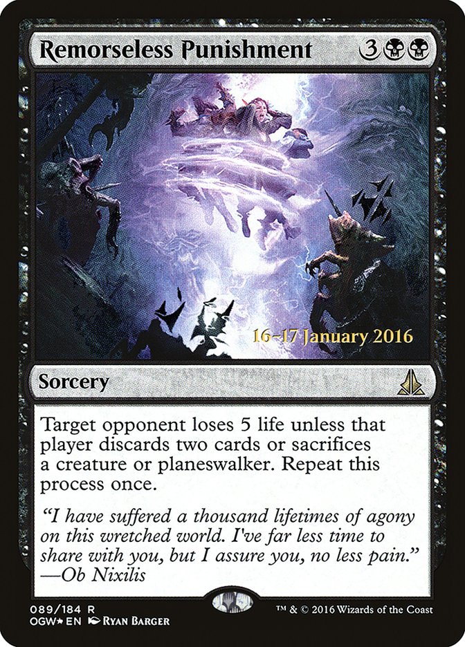 Remorseless Punishment - Foil