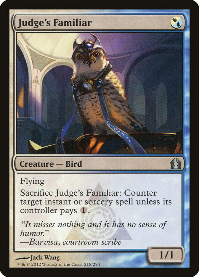 Judge's Familiar